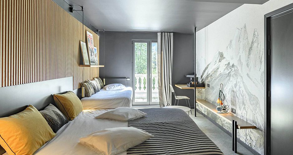 Stylish and chic hotel rooms. Photo: Le Folie Douce - image_2